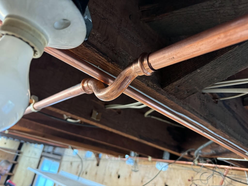 new pipes